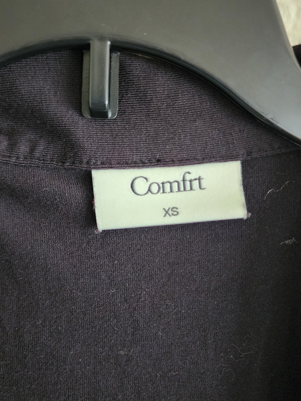 Comfrt Luna Lounge Pajama Set - Black - Size XS - Picture 9 of 11